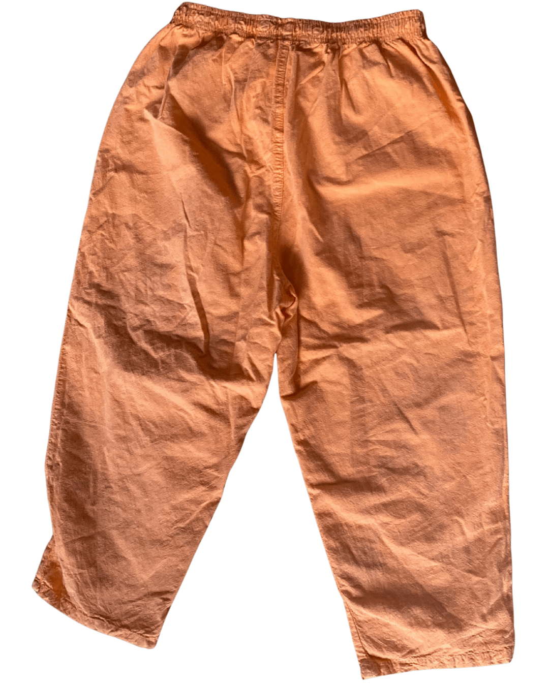 Cotton shorts, size M, with woven and embroidered traditional tapestry, Shipibo Nation