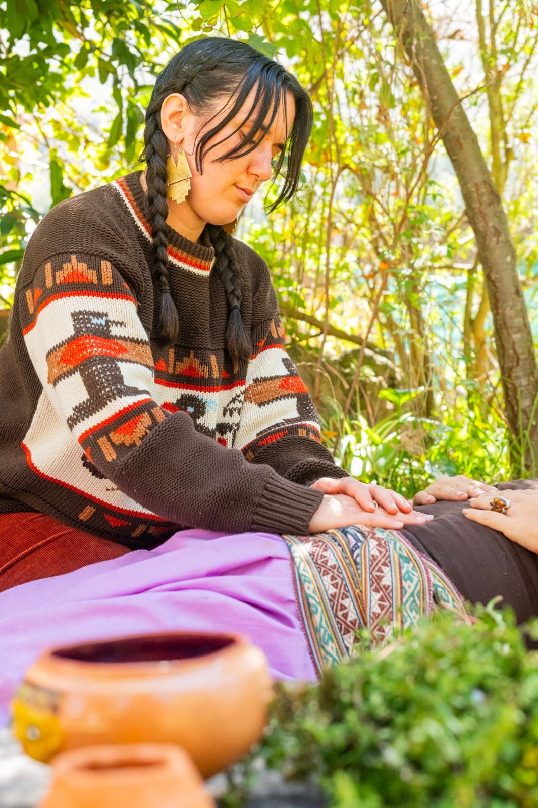 Traditional Uterine Massage Skills Immersion Retreat - TUM™ and Herbal Well Womb Care, with Amazonía (Perú)