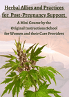 Original Instructions School E-Book: Post Partum Care with Herbal Allies